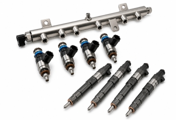 Injectors, nozzles and fuel rail for Volvo