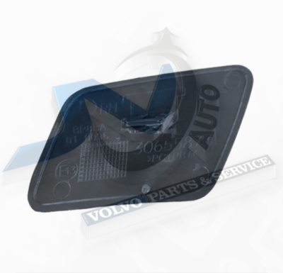 Cover, Bumper Water jet, Headlight cleaning front right for Volvo 39991799