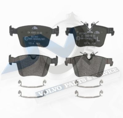 Задни накладки за Волво 31400432, 31423709, 31445621, 31445622, 31471265, 31471266, 32287446, 32379535 ATE