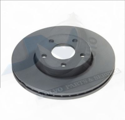 Brake disc Front axle with internal ventilation of 278 mm for Volvo 274509, 31262718, 31362411 ATE