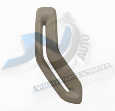 Cover, Safety belt left B-pillar beige for Volvo 39873712