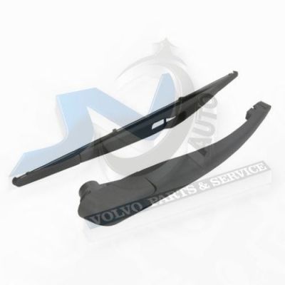 Volvo tailgate wiper arm, cap and wiper 30649726, 30649727, 31290075