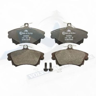 Предни спирачни накладки за 281 мм диск на Волво 30769199, 32373154, 30623259, 30630555, 30630612, 30769199, 30769201