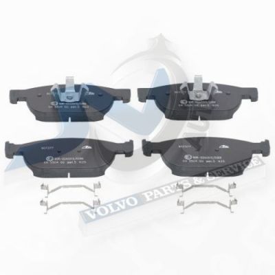 Front brake pads for Volvo 32373124, 32438068, 31400527, 31445975, 31476722, 31499905, 31665288, 32373186