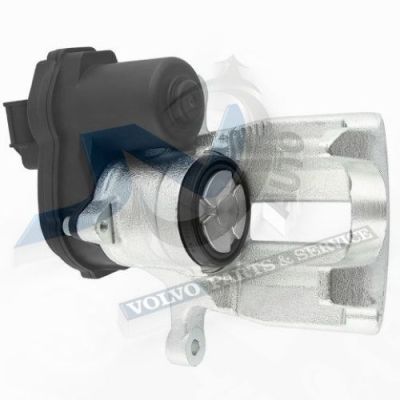 Rear left brake caliper complete with actuator for Volvo 31262415, 36001375
