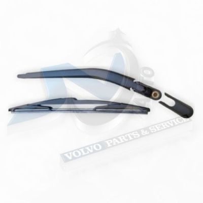 Arm, cap and wiper kit tailgate for Volvo 31333470, 31333448, 31333449