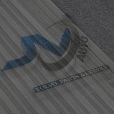 Original, black rubber insoles for Volvo 39878632, 39869817, 39807571, 32357489
